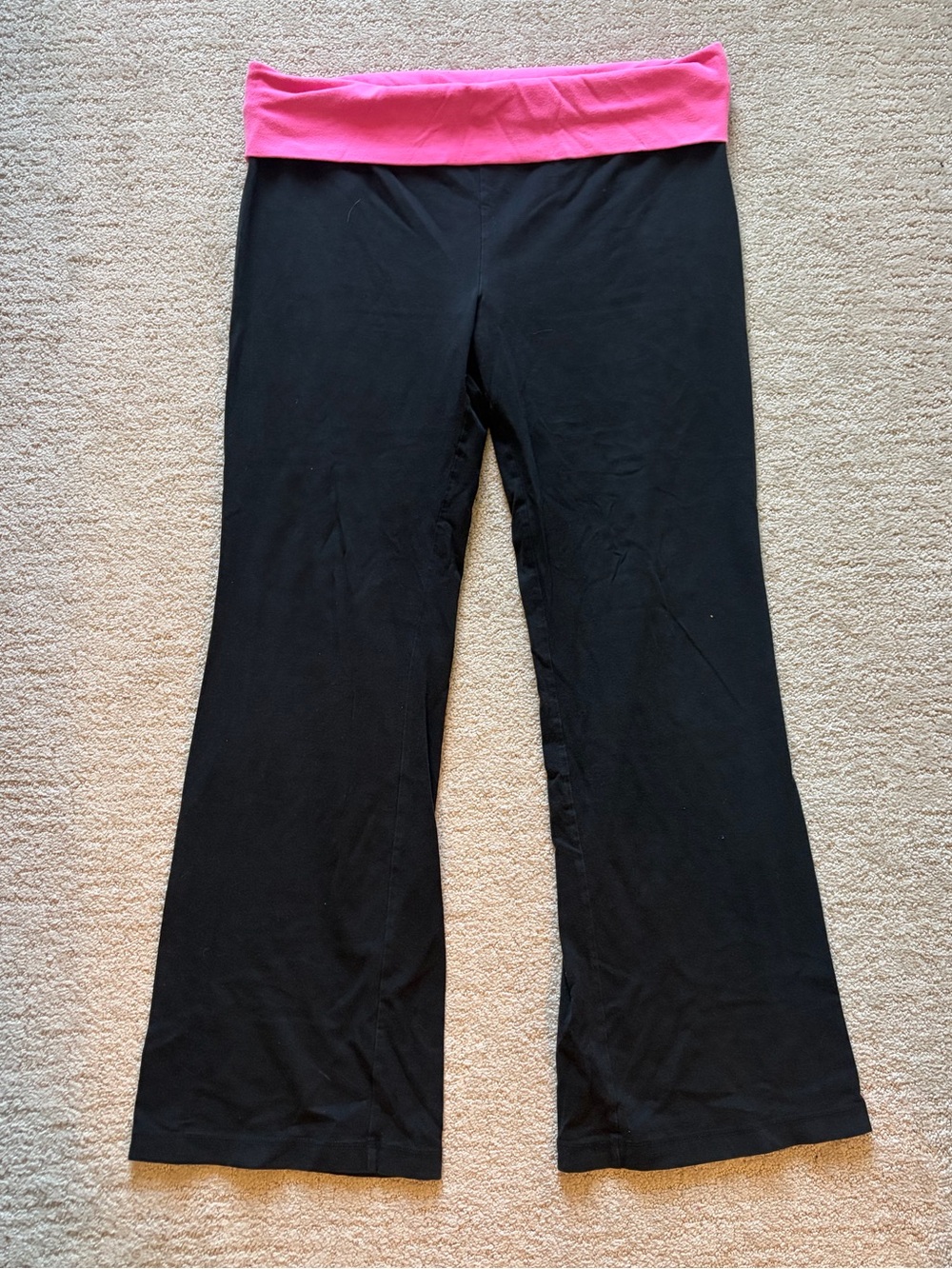 Y2K Style Fold Over Leggings